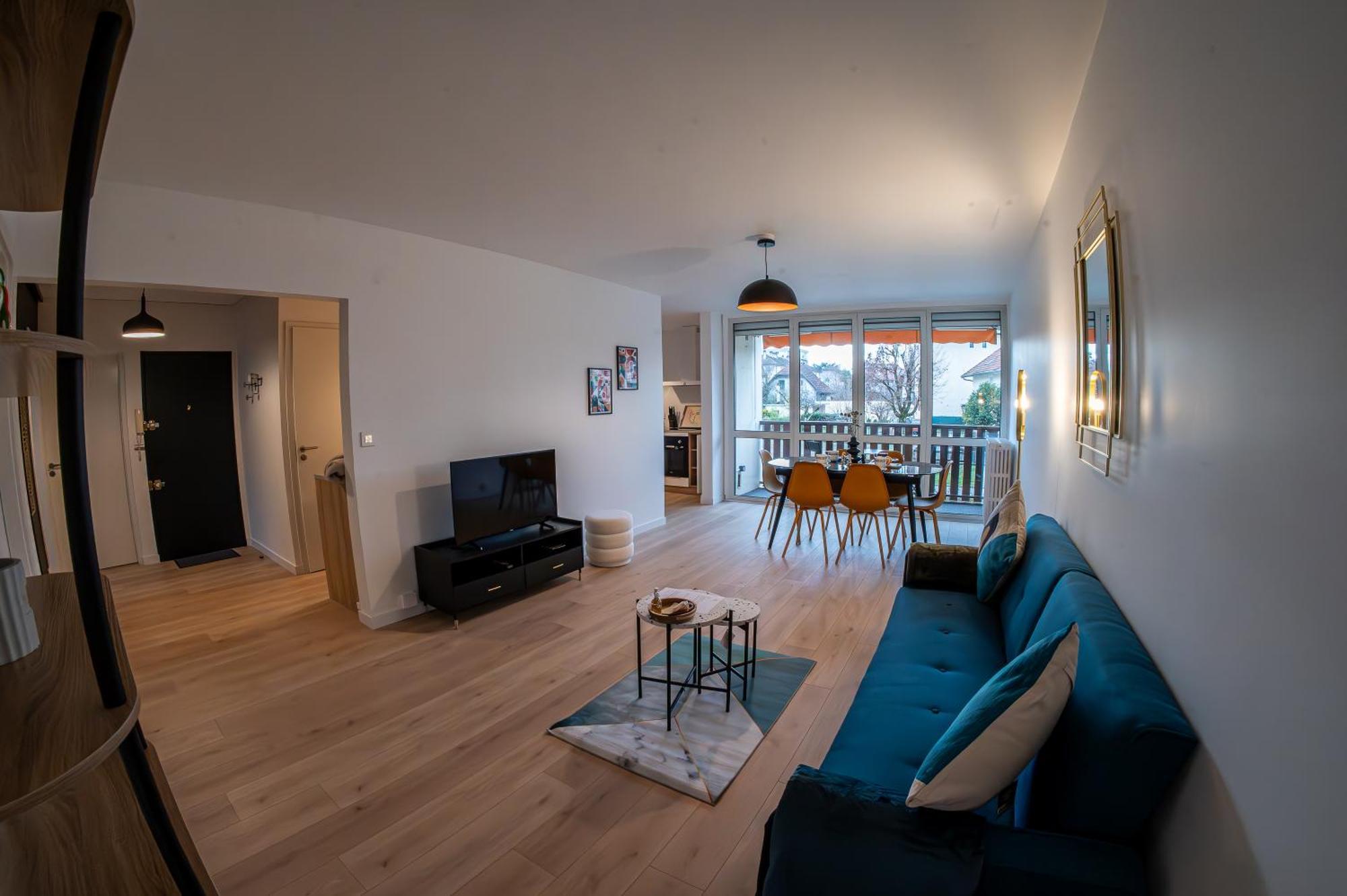 Magnifique Appartement De 3 Chambres 阿讷西 外观 照片